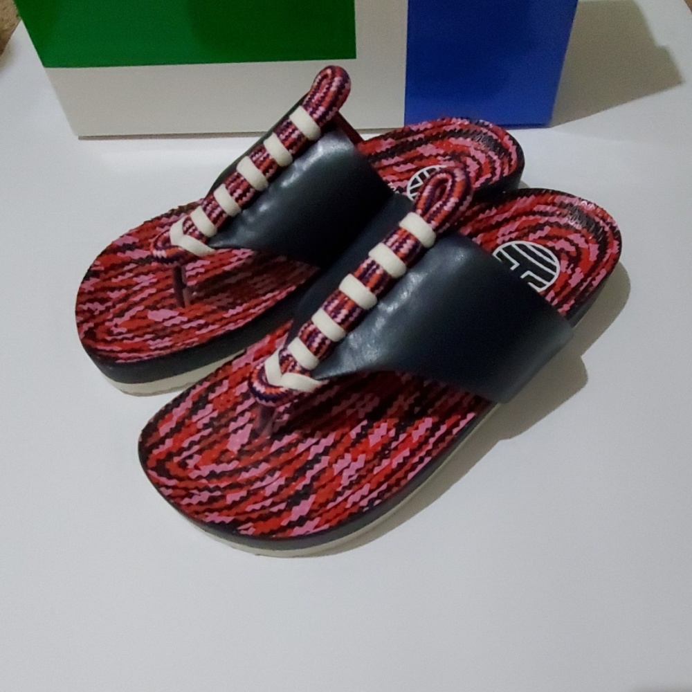Tory Burch Rope Thong Sandals